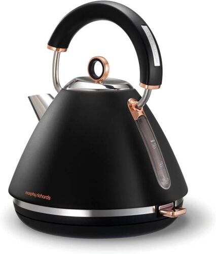 MORPHY RICHARDS Hervidor Eléctrico MORPHY RICHARDS Negro 102104 (2200 W - 1.5 L) MORPHY RICHARDS Hervidor Eléctrico MORPHY RICHARDS Negro 102104 (2200 W - 1.5 L)