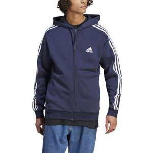 Adidas Sudadera con capucha adidas Sportswear M 3S FL FZ HD Azul (XXL)