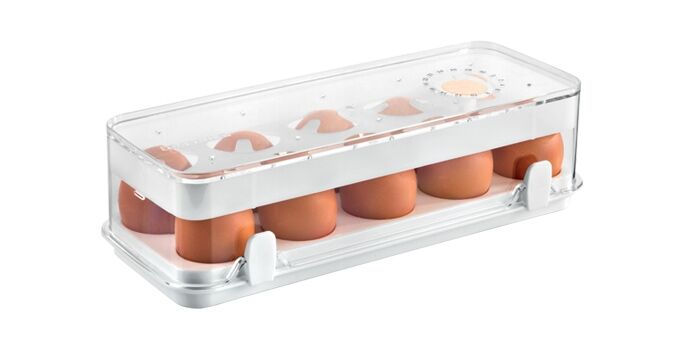 Tescoma contenedor saludable para el frigorífico PURITY, 10 huevos