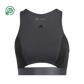 Adidas PERFORMANCE COREFLOW - Sujetador deportivo mujer carbon/black