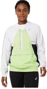 Asics SUMMER LITE-SHOW - Chaqueta mujer brilliant white/lime green