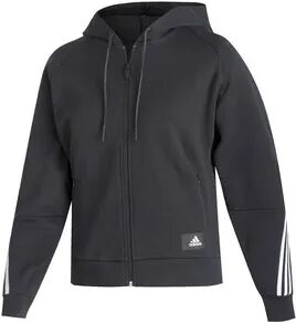 Adidas WRAPPED 3-STRIPES - Sudadera mujer black/white