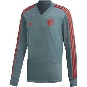 Adidas FCB TR TOP - Sudadera hombre rawgrn/red