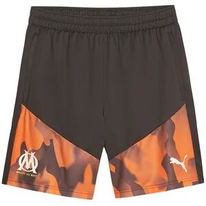 Puma OM TRG - Short hombre black/rickie orange