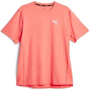 Puma FD RUN CLOUDS - Camiseta hombre fire orchid