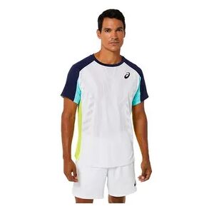 Asics MATCH - Camiseta hombre brilliant white/ice mint