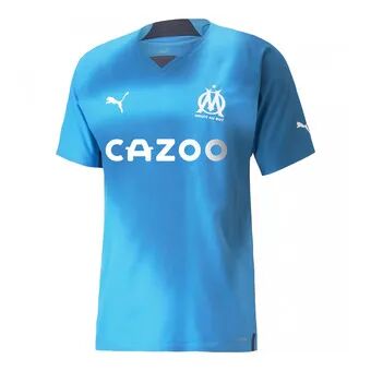 Puma OLYMPIQUE DE MARSEILLE 3Rd Authentic 22/23 - Camiseta hombre azur blue/mykonos blue