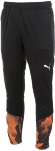 Puma OM TRG - PantalÃ³n de chÃ¡ndal hombre puma black/rickie orange