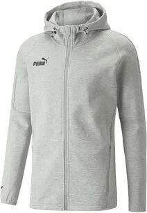 Puma TEAMFINAL - Sudadera hombre light gray heather