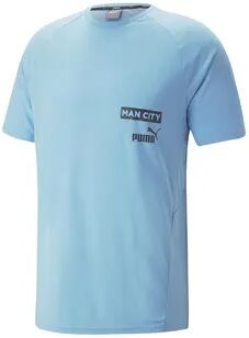 Puma MCFC CAS - Camiseta hombre team light blue/parisian night