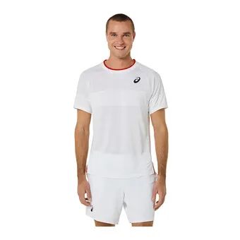 Asics MATCH SS - Camiseta hombre brilliant white