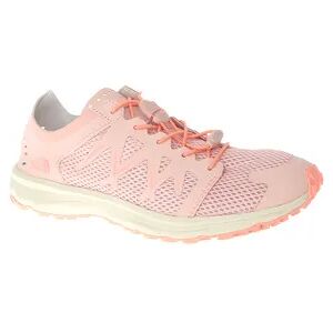 The North Face W LITEWAVE FLOW LACE - Zapatillas outdoor mujer evening sand pink/desert flower orange