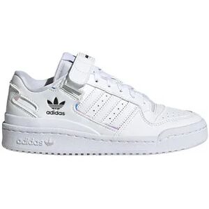 Adidas Originals FORUM LOW - Zapatillas junior ftwwht/ftwwht/cblack