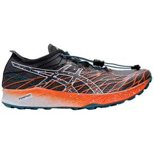 Asics FUJISPEED - Zapatillas trail mujer black/nova orange