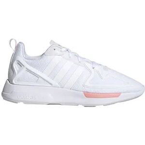 Adidas Originals ZX 2K FLUX - Zapatillas mujer ftwwht/ftwwht/glopnk