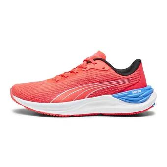 Puma ELECTRIFY NITRO 3 - Zapatillas de running mujer fire orchid/ultra blue