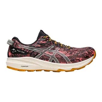 Asics FUJI LITEâ¢ 3 - Zapatillas de trail mujer papaya/light sage