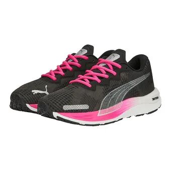 Puma VELOCITY NITRO 2 FADE - Zapatillas de running mujer puma black/ravish/puma silver