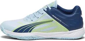 Puma ACCELERATE TURBO - Zapatillas de balonmano hombre silver sky/persian blue/puma white