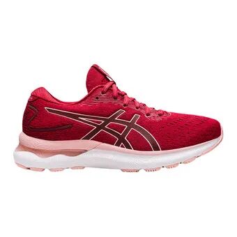 Asics GEL-NIMBUS 24 - Zapatillas running mujer cranberry/frosted rose