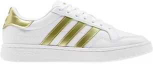 Adidas Originals TEAM COURT - Zapatillas mujer ftwwht/goldmt/ftwwht