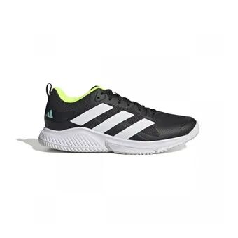 Adidas COURT TEAM 2/0 - Zapatillas voleibol mujer cblack/ftwwht/flaaqu