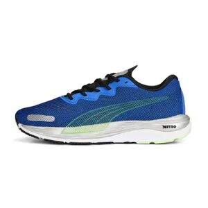 Puma VELOCITY NITRO 2 - Zapatillas de running hombre royal sapphire/fizzy lime