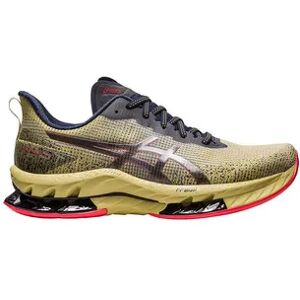 Asics GEL-KINSEI BLAST LE 2 - Zapatillas de running hombre olive oil/electric red