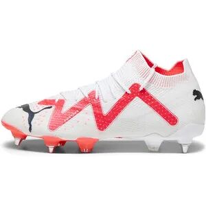 Puma FUTURE ULTIMATE MXSG - Botas de fÃºtbol hombre white/puma black/fire orchid