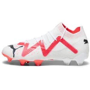 Puma FUTURE ULTIMATE FG/AG - Botas de fÃºtbol con tacos moldeados hombre puma white/puma black/fire orchid