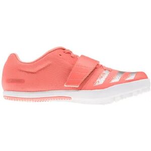 Adidas JUMPSTAR - Zapatillas de clavos de atletismo hombre fluo coral/grey/white