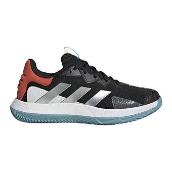 Adidas SOLEMATCH CONTROL CLAY - Zapatillas de tenis hombre cblack/msilve/ftwwht