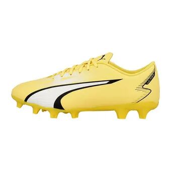 Puma ULTRA PLAY FG/AG - Botas de fÃºtbol hombre yellow blaze/puma white/puma black