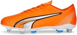 Puma ULTRA PLAY MXSG - Botas de fÃºtbol hombre ultra orange/puma white/blue glimmer