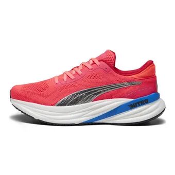 Puma MAGNIFY NITRO 2 - Zapatillas de running hombre fire orchid/ultra blue