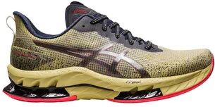 Asics GEL-KINSEI BLAST LE 2 - Zapatillas de running hombre olive oil/electric red