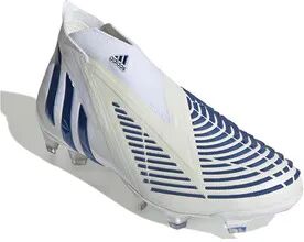 Adidas PREDATOR EDGE+ FG - Botas de fÃºtbol ftwwht/hirblu/ftwwht