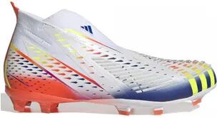 Adidas PREDATOR EDGE+ FG J - Botas de fÃºtbol junior ftwwht/syello/poblue