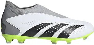 Adidas PREDATOR ACCURACY.3 LL FG - Botas de fÃºtbol junior ftwwht/cblack/luclem