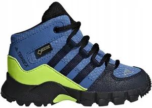 Adidas Terrex MID GTX I - Zapatillas de senderismo junior traroy/conavy/sslime