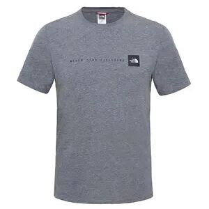 The North Face T92TXDYY - Camiseta hombre grey/red