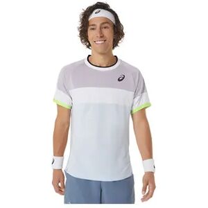 Asics MATCH SS - Camiseta hombre violet/soft sky