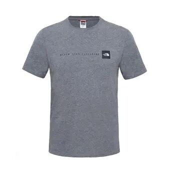 The North Face T92TXDYY - Camiseta hombre grey/red