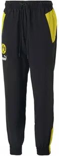 Puma BVB - PantalÃ³n de chÃ¡ndal hombre black/cyber yellow