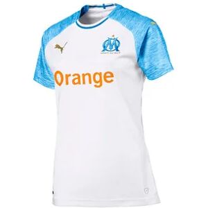 Puma OM REPLICA HOME 18/19 - Camiseta mujer puma white/azure blue