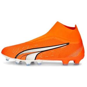 Puma ULTRA MATCH LL - Botas de fÃºtbol hombre ultra orange/puma white/blue glimmer