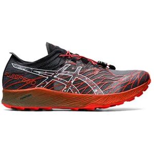 Asics FUJISPEED - Zapatillas de trail hombre black/cherry tomato