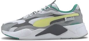 Puma MAPM RS-CUBE - Zapatillas hombre mercedes team silver/sunny lime/puma white