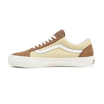 Vans SKATE OLD SKOOL - Zapatillas hombre nubuck/canvas brown