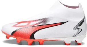 Puma ULTRA MATCH LL FG/AG - Botas de fÃºtbol hombre white-puma black-fire orchid